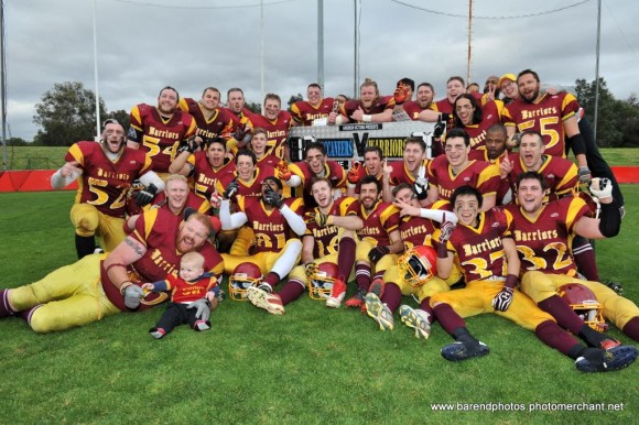 Monash Warriors in the 2013 TGI Friday's Vic Bowl