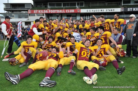 Monash Barbarians win the Division Two Championship