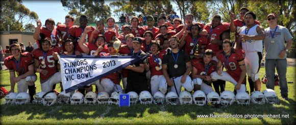 Junior Vic Bowl Champions