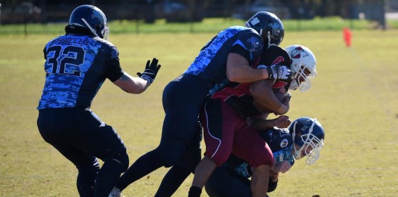 2014 Gridiron Victoria playoffs Buccaneers v Crusaders