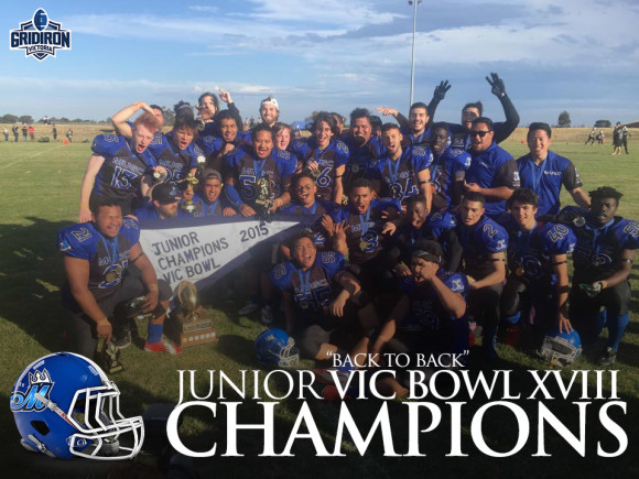 2015 Junior Champion Melbourne Uni Lions